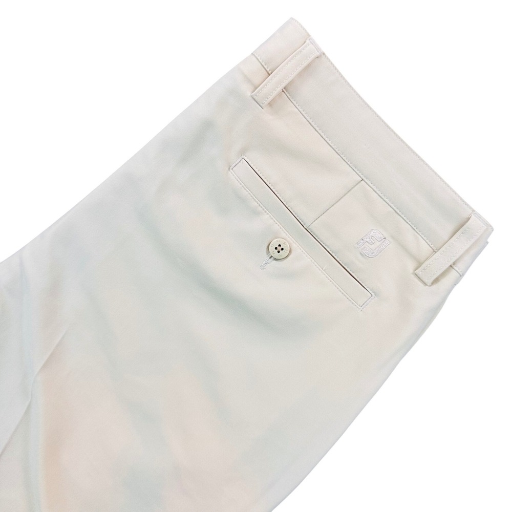 FootJoy Lightweight Performance Golf Shorts Men's 34 Stone Beige Stretch 24203